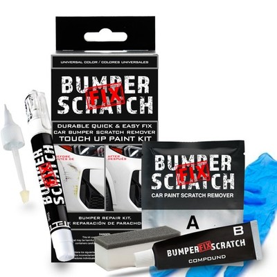 Bumper Scratch Fix  Clear Car Scratch Remover Kit for Bumpers, Removes Paint Tra