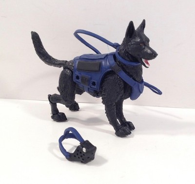 Marauder Task Force K9 Wraith Black Shepherd blue gear loose dog figure 4'' 1:18