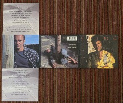 STING - IF I EVER LOSE MY FAITH IN YOU 4-TRACK UK PICTURE CD IN DIGIPAK, MINT