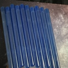 Set of 10 Empty Blu-ray Cases. Double Disc. Recycle Style Cases Very Good Cond