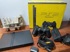 Sony PlayStation 2 Slim Boxed With Controller & Leads.