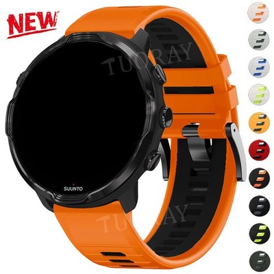 Sport Silikon Loop Armband Ersatz Für Suunto 7/9Baro/D5/5Peak/Race/Spartan Sport