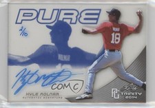 2014 Leaf Trinity Perfect Game Pure Blue 2/10 Kyle Molnar #PGP-KM1 Auto 0lz4