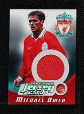 2000-01 Futera Platinum Prestige Liverpool Jersey Card 2/150 Michael Owen 0cp0