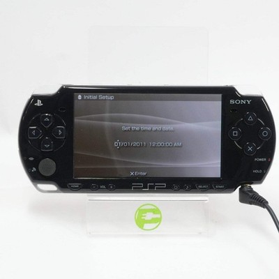 Sony PlayStation Portable PSP PCH-2001 Handheld Console Gaming System Black