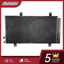 A/C Condenser &Receiver Drier For 2005-2012 Toyota Avalon 2009-2015 Toyota Venza
