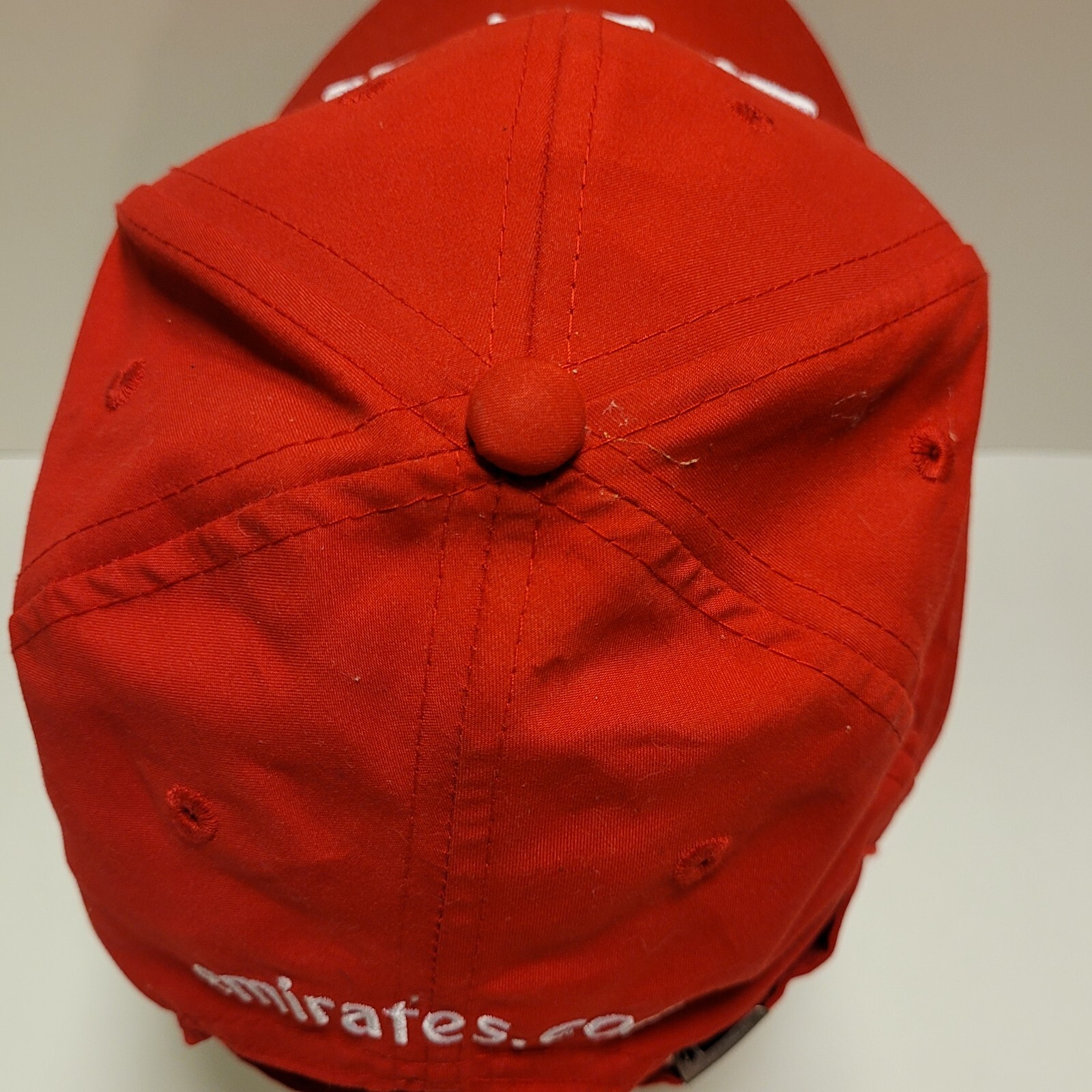 Fly Emirates Red Strap Back Adjustable Baseball C… - image 5