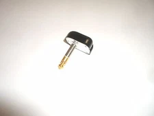 SWITCHCRAFT 2P1503A 1/4" STEREO TRS RIGHT ANGLE AUDIO PLUG w/ GOLD TIP