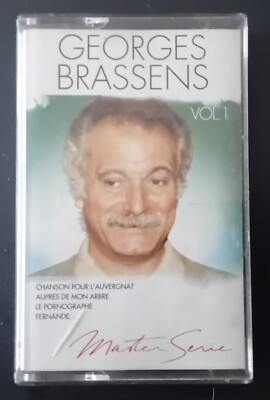 Georges BRASSENS - CHANSON POUR L'AUVERGNAT - Nr. 1 - Audiokassette - K7, Tonband