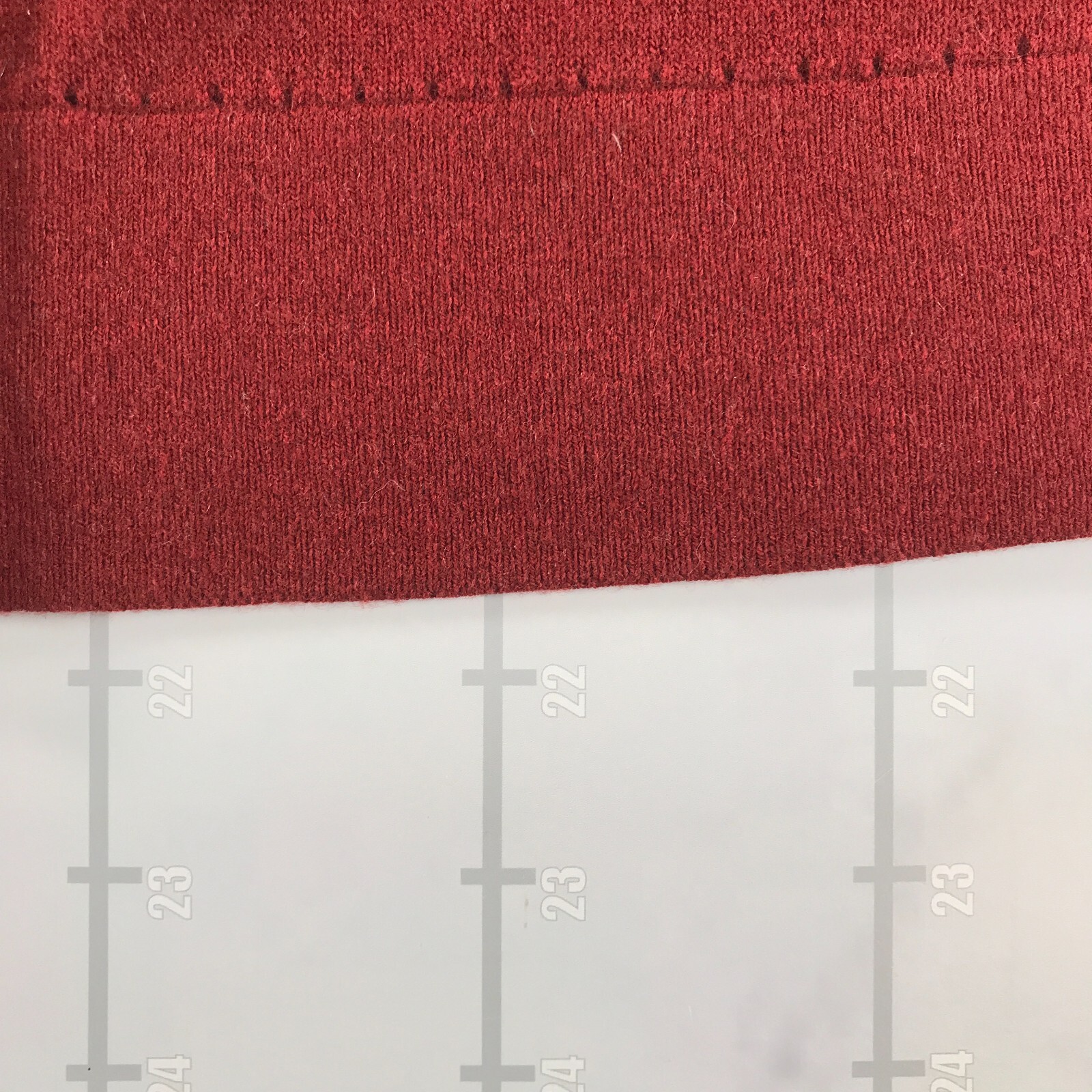 Kate Spade Sweater Womens Medium Red Button Front Beaded Neck thumbnail 2