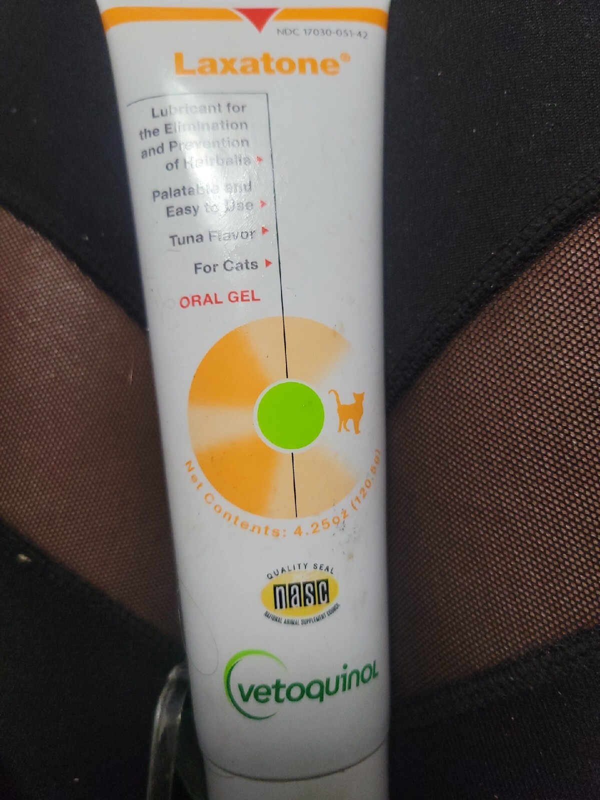 Vetoquinol Laxatone Tuna, Hairball Remedy for Cats 4.25 oz.