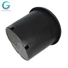 15 Gallon Square Design Nursery Pots Plastic Garden Flower Plant Pots 10 Pack