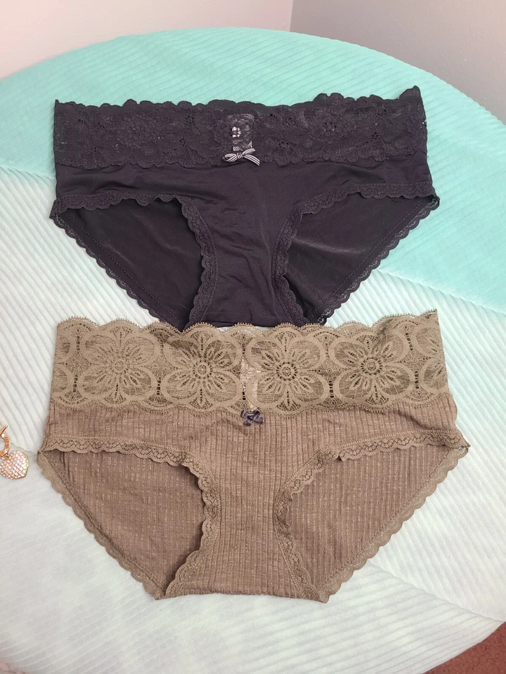 NWOT Aerie 4pk Panties Bundle Size XS - Boy Briefs & Thongs - Image 3 of 4
