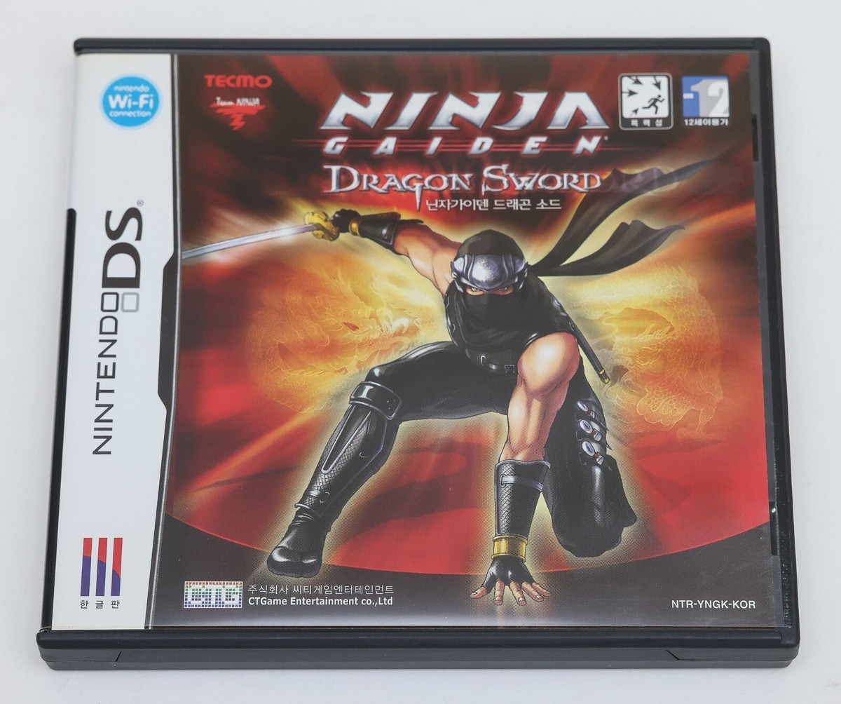 Ninja Gaiden Dragon Sword 닌자가이덴 드래곤소드 Nintendo DS NDS