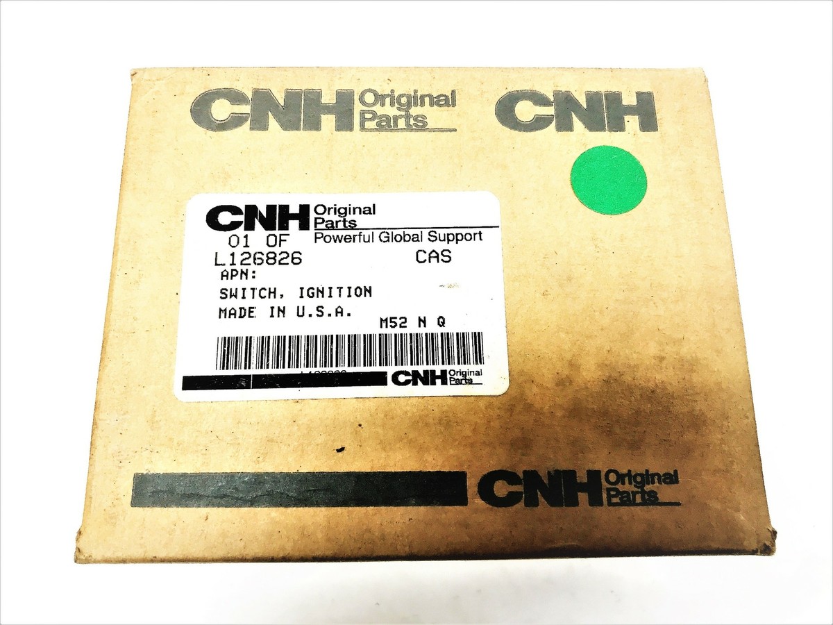 Barksdale Ignition Pressure Actuated Switch for CASE L126826 NOS