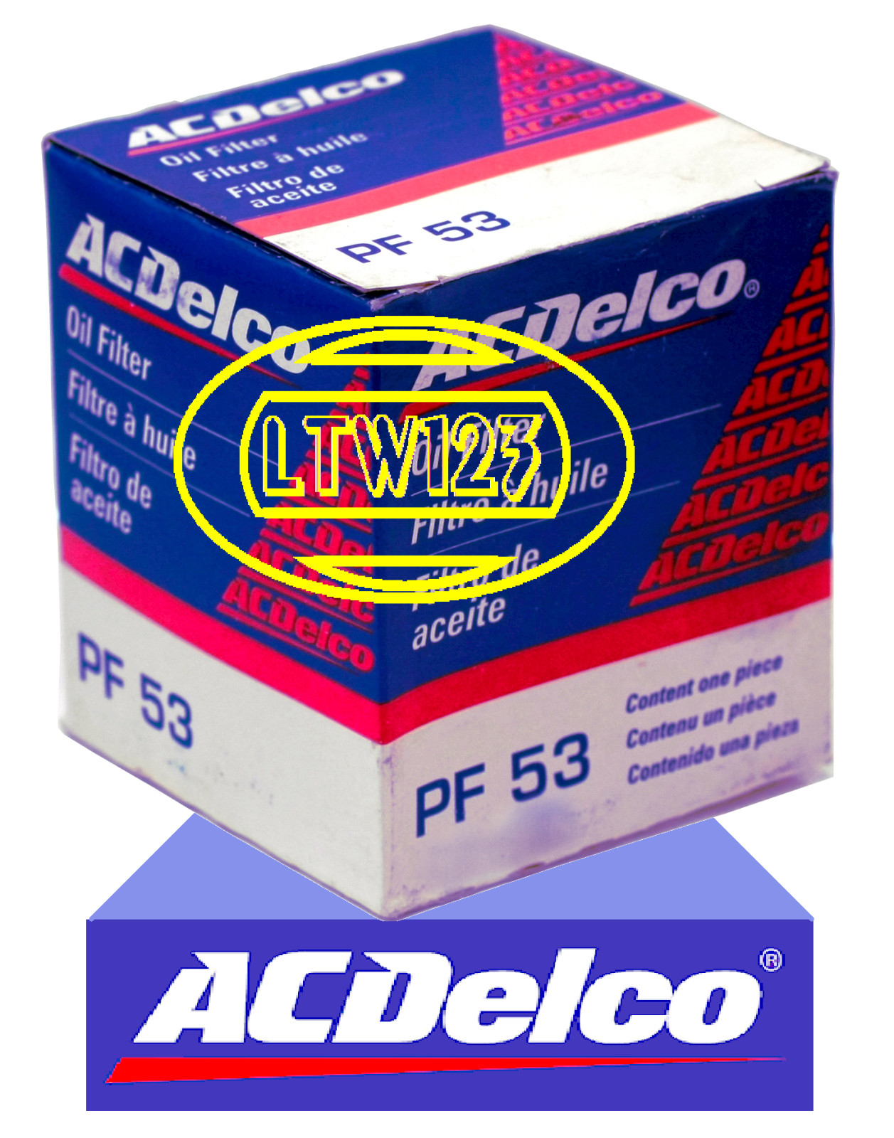 Oil Filter PF53, PF1233, PH3614, V241, V4477, L10241, L14477, WIIX 51348, 
