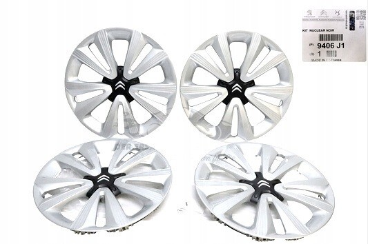 Kit enjoliveur 16 pouces Citroën C3 Picasso pour remplacer les jantes rayées