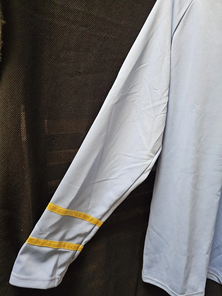 Para hombres XL Rubíes Star Trek Spock Camisa Azul Halloween Disfraz Juegos con disfraces Foto 2 de 4