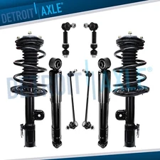 3.5L Front Strut Rear Shocks & Sway Bars for 2006 - 2010 2011 2012 Toyota RAV4
