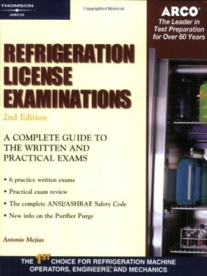 Refrigeration License Examinations (Arco Professional Certification and Licensi,
