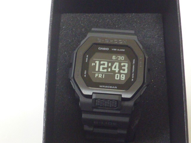 CASiO G-SHOCK GBX-100NS-1JF G-LIDE Men's Watch Bluetooth New