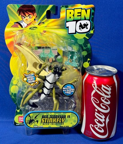NEW - STINKFLY - Modellino Ben 10 - 4" - versione BATTLE POSE - 2007 NUOVO  - Foto 2 di 7