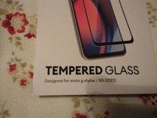 ZIZO Tempered Glass Screen Protector For moto G stylus / 5G  2023 NEW