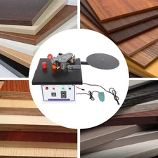 1200W Portable Edge Bander Machine Double Side Gluing Wood Banding Machine 110V