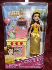 Hasbro Disney Princess Belle's Royal Kitchen Play Set Doll Age 3 Free Shipping