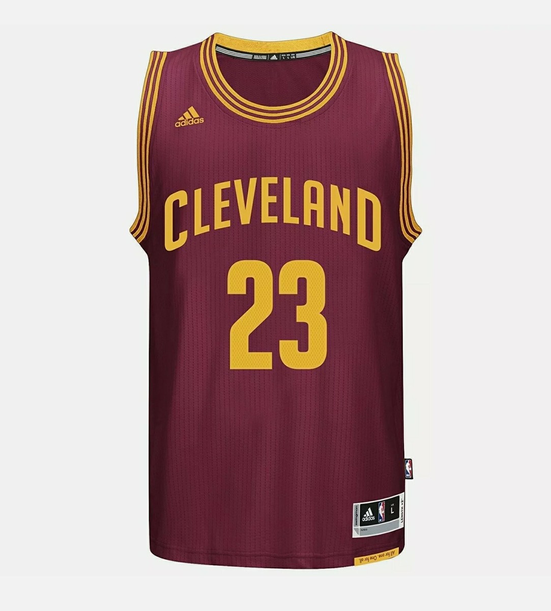 ADIDAS NBA CLEVELAND CAVALIERS LEBRON JAMES #23 SWINGMAN JERSEY