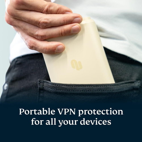 ExpressVPN Aircove Go | Portable Wi-Fi 6 VPN Router | Protect Unlimited... - Picture 2 of 8