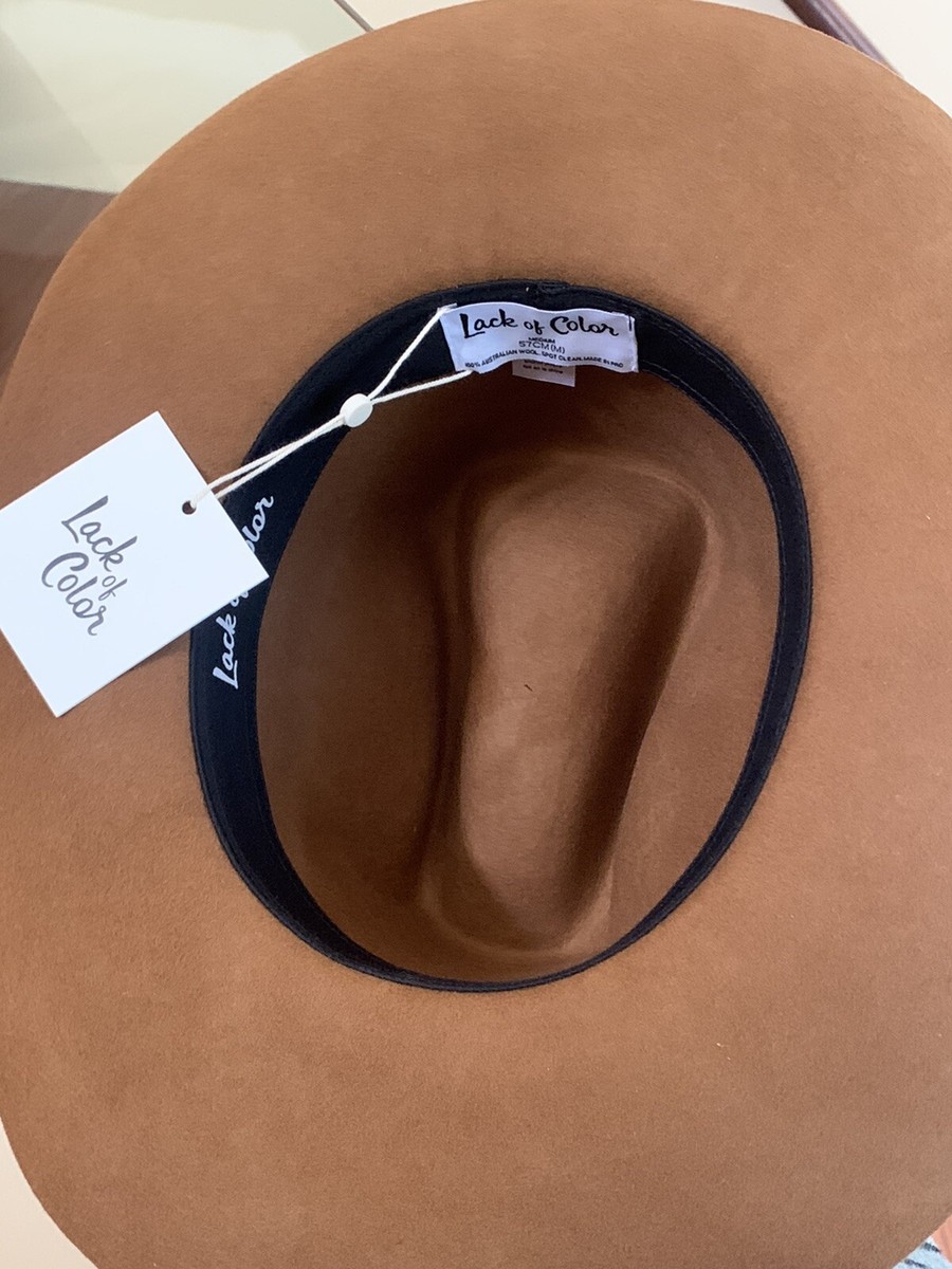 Lack of Color GOLDFINGER *Brand New* LACK OF COLOR THE GOLDFINGER WOOL WESTERN HAT BRONZE BROWN  main image 2
