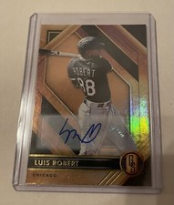 2021 Panini Chronicles Gold Standard #14 Luis Robert Auto Autograph