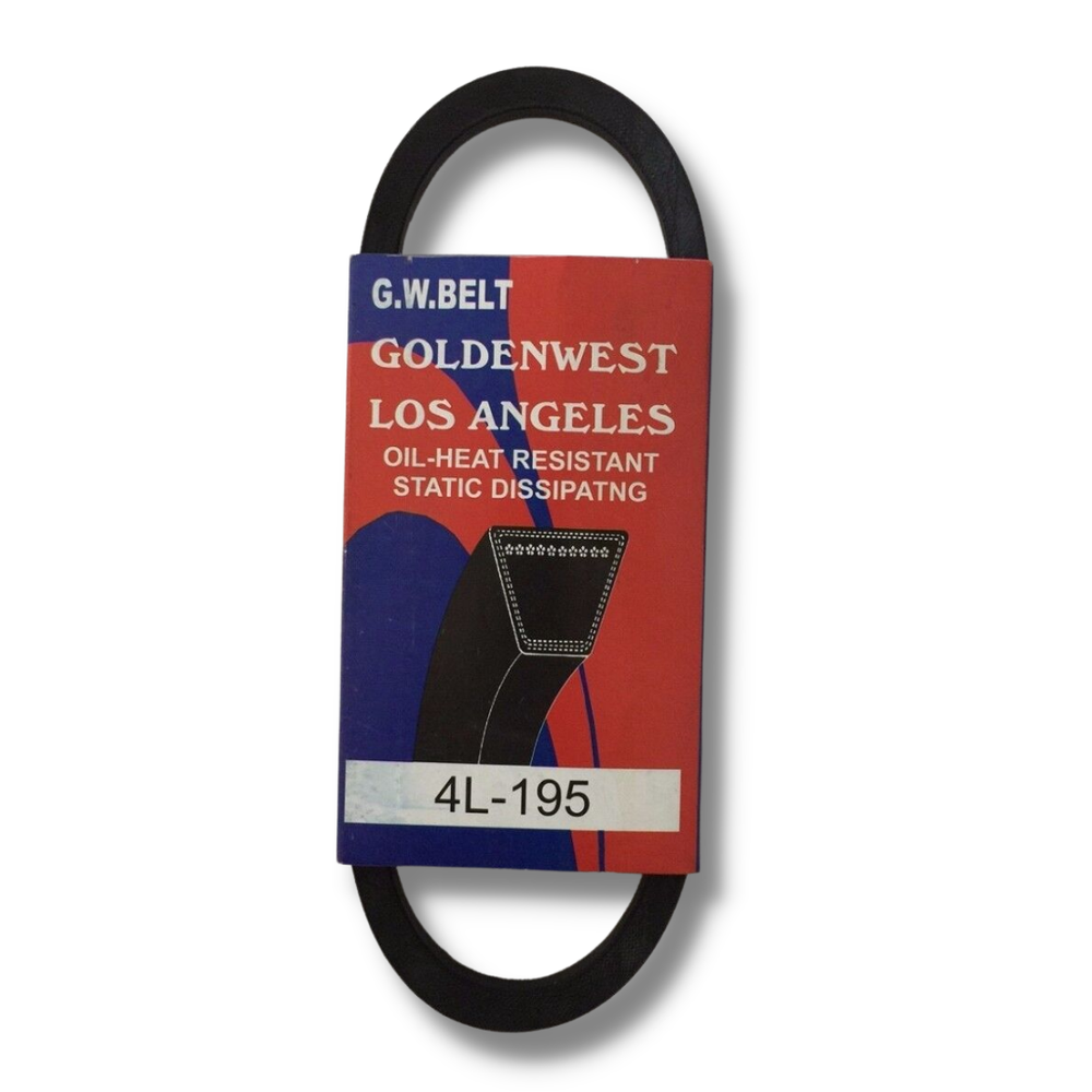 MCLANE Reel Mower Drive Belt Replacement 19.5 Inch 4L195  