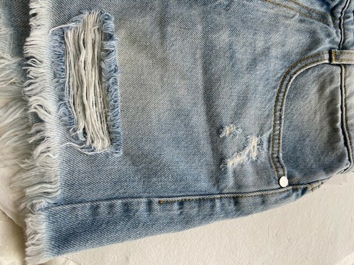 Brand New!! $120Stella McCartney Woman denim shorts Blue size 25 Cotton - Picture 3 of 7