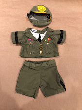 Build A Bear Clothing US Army Officer Uniform With Cap