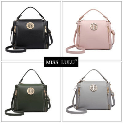 Miss Lulu Women's Medium Handbag, Shoulder Bags in PU