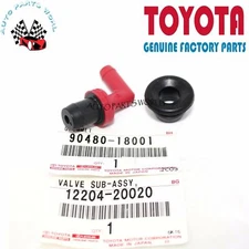 GENUINE OEM TOYOTA AVALON CAMRY SIENNA ES300 RX300 3.0L PCV VALVE W/GROMMET