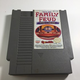 1990 Family Feud For NES Nintendo with box