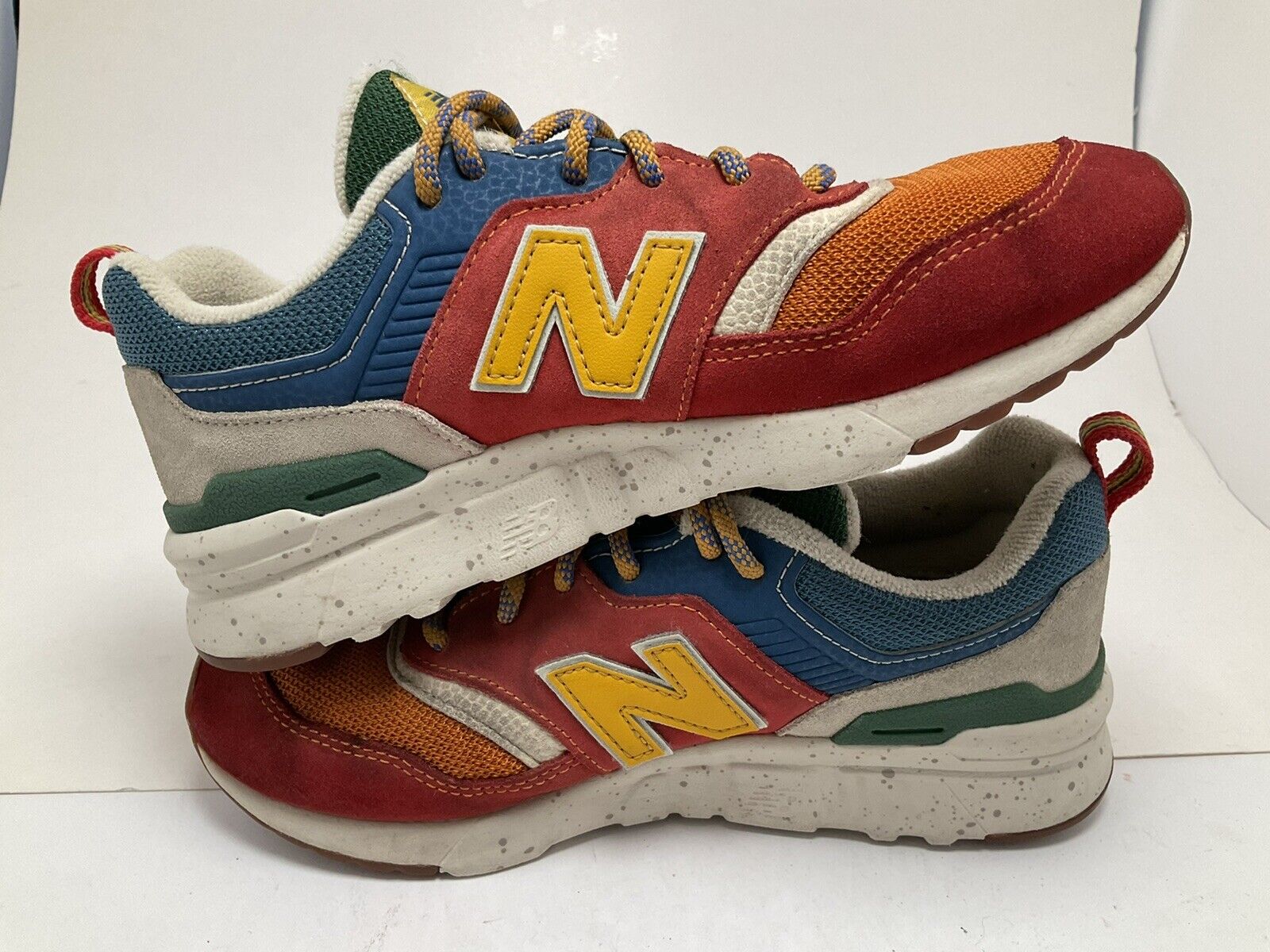 New Balance 997 Cordura Athletic Sneakers GR997HCZ Multicolor Size 2Youth