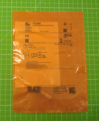 IFM Induktiver Sensor IFS299 IFB3010-BPKG/K1/V4A/US-104 Neu+OVP, 4021179295116