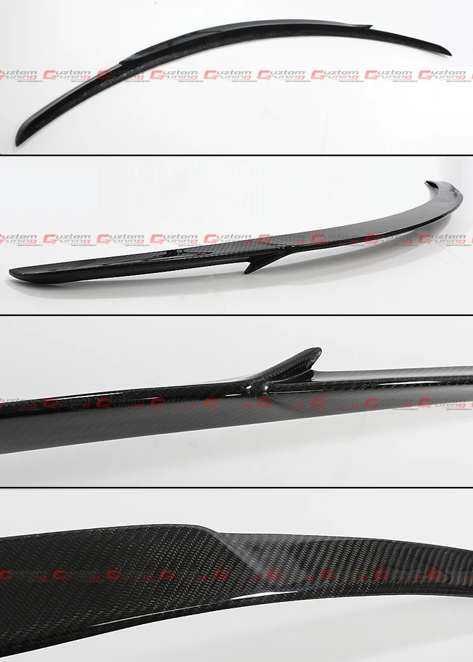 PARA MERCEDES BENZ W205 C63 AMG S ESTILO B 15-2021 ALERÓN MALETERO FIBRA CARBONO Foto 3 de 4