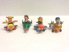 VTG Talespin Disney Mcdonalds 1990 lot of 4 Dicast Planes