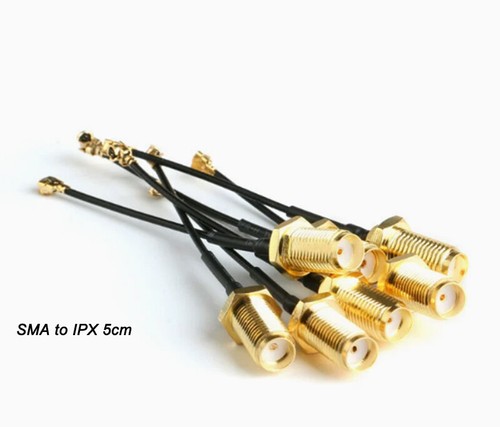Gniazdo SMA Wtyczka do IPX U.FL Gniazdo Pigtail Kabel Antena WiFi Mini PCI 5cm -20cm - Zdjęcie 14 z 22