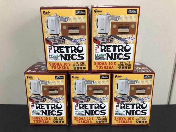 F-Toys Confect Retro Nix 5 Piece Set | eBay