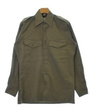 MILITARY Casual Shirt Khaki Approx. M 2200523306070