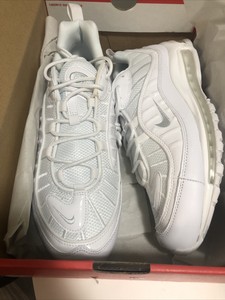 Nike Air Max 98 White Pure Platinum Ebay
