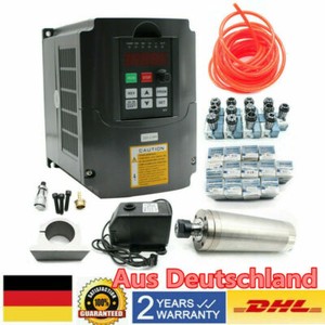 1,5kw Spindelmotor Wasserkühlung 1,5kw Frequenzumrichter VFD AVR CNC Frässpindel