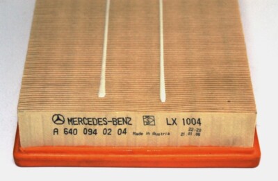 Original Luftfilter Mercedes Benz A6400940204, A/B Klasse-180+200 Cdi W169/ W245