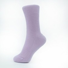 PALE LILAC LADIES 85 CASHMERE SOCKS SIZE 4 - 7 UK SIZE YTYF 11